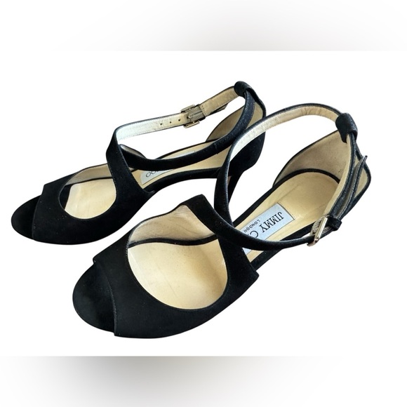 Jimmy Choo Emily Black Suede Heels Sandals
Shoes Size 35 - Picture 7 of 16
